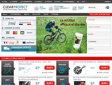 Tablet Screenshot of clear-protect.com